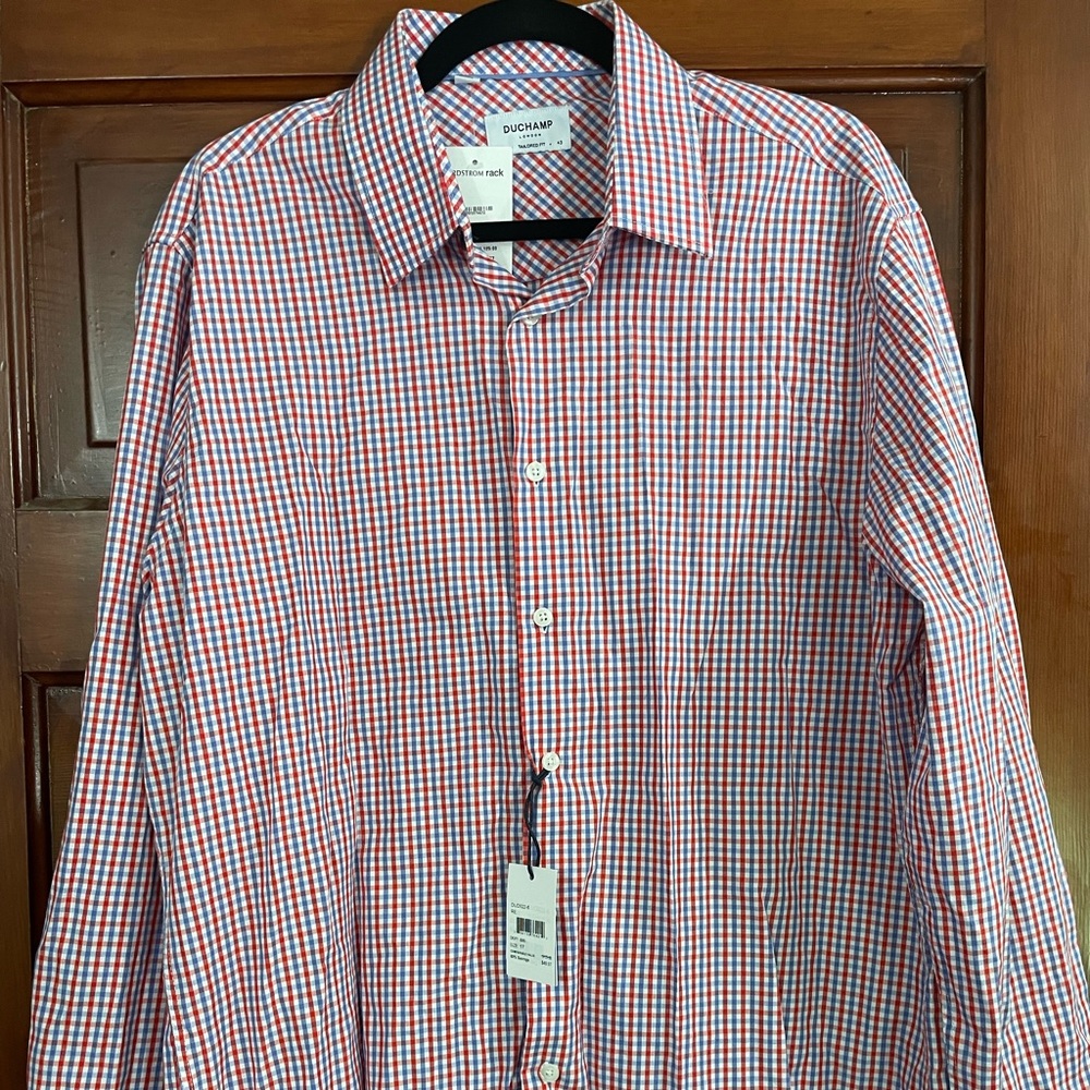 Men’s Duchamp shirt, Size large NWT